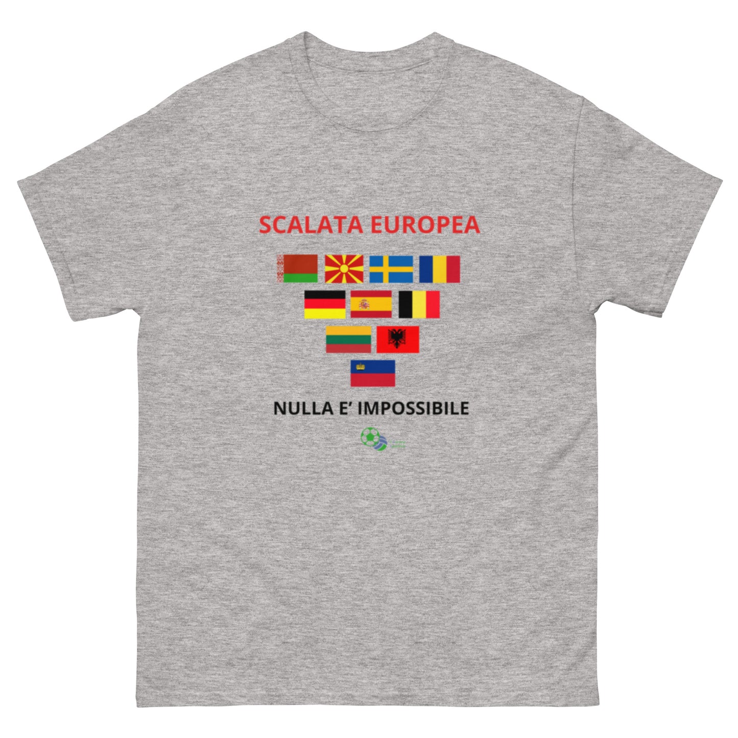 Maglia ironica calcio - SCALATA EUROPEA