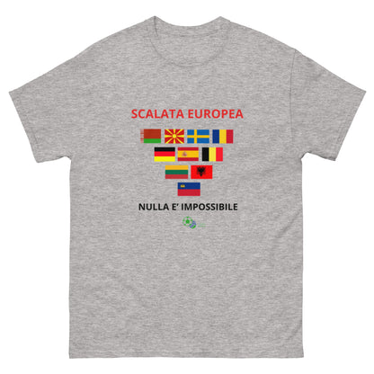 Maglia ironica calcio - SCALATA EUROPEA